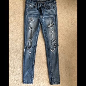 American Eagle Ripped Jeans